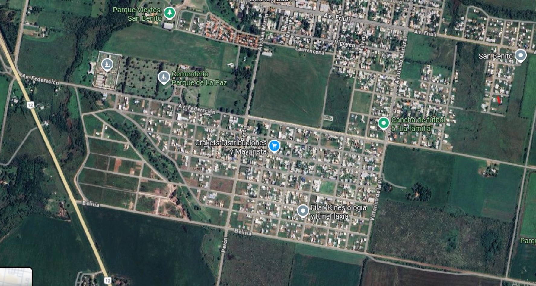 TERRENO 400m2 en SAN BENITO ER