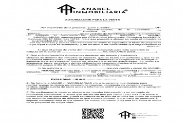 Autorizacion de venta 1